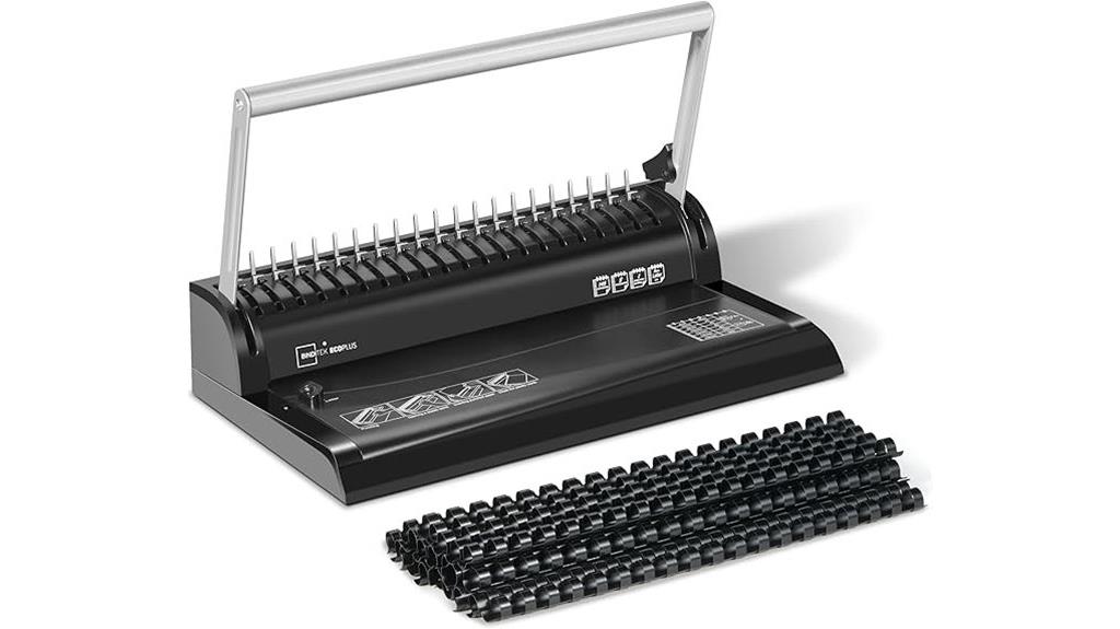 19 hole binding machine