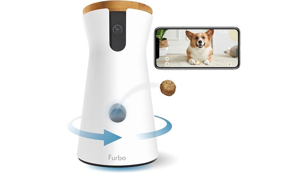 360 dog camera treats