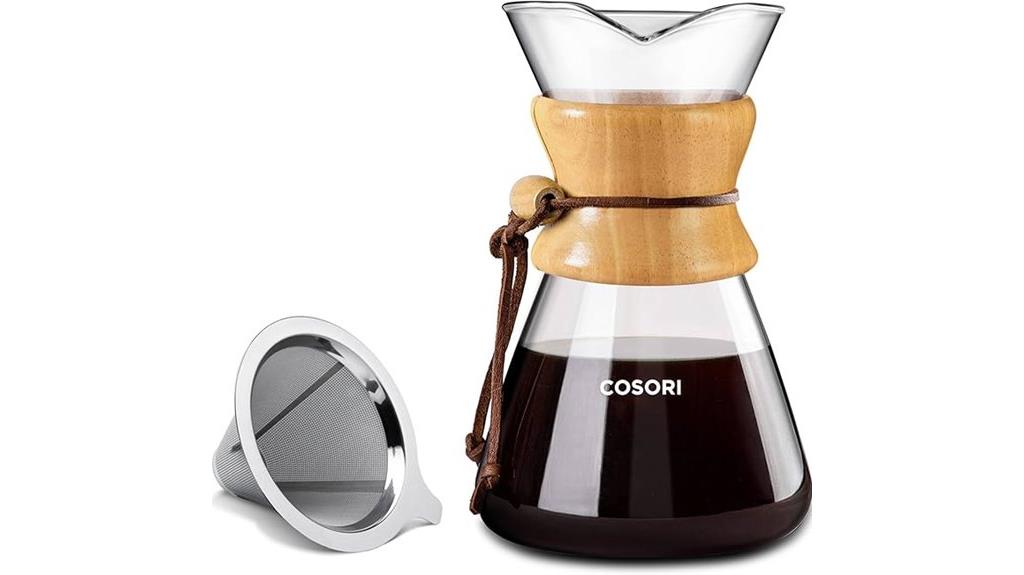 8 cup coffee maker system