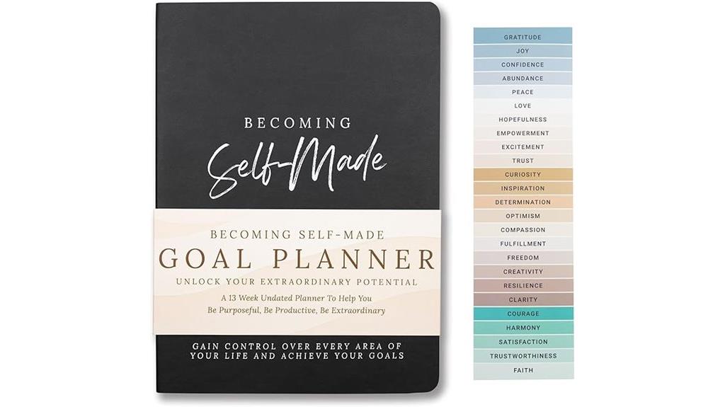 90 day goal setting planner