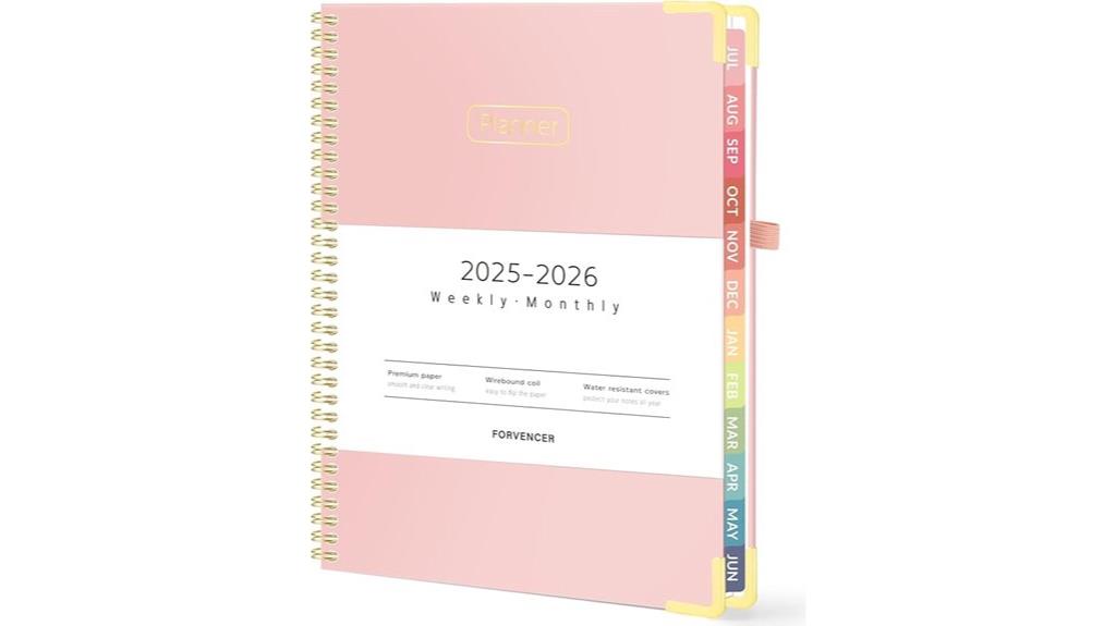 academic planner for 2025 2026