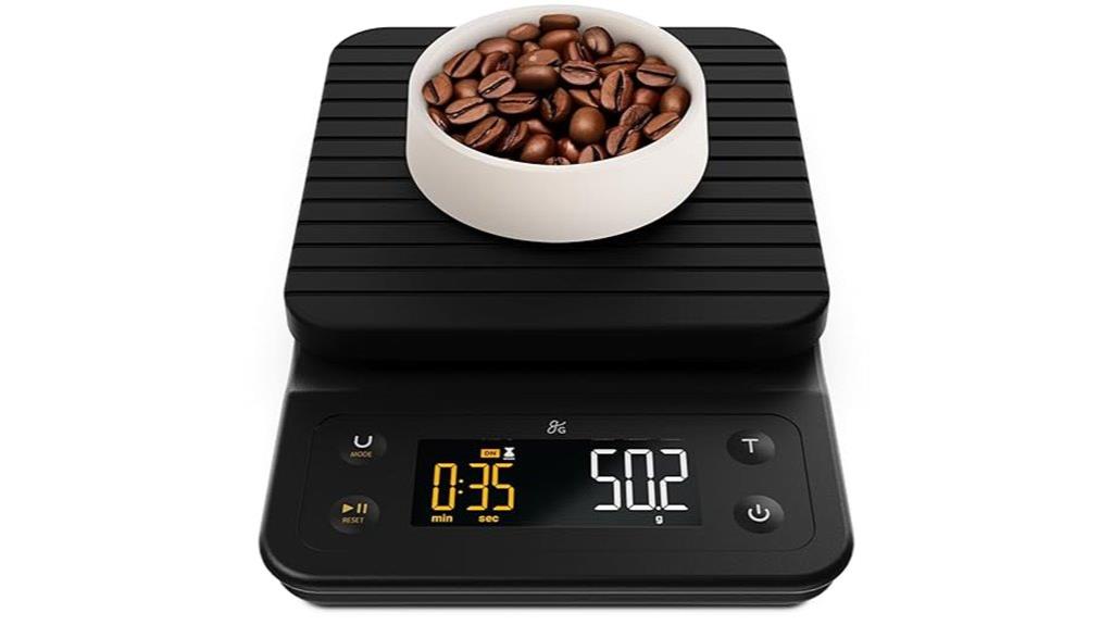 accurate coffee scale timer