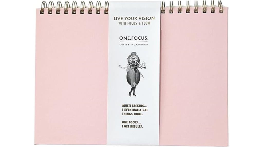 adhd daily desk planner
