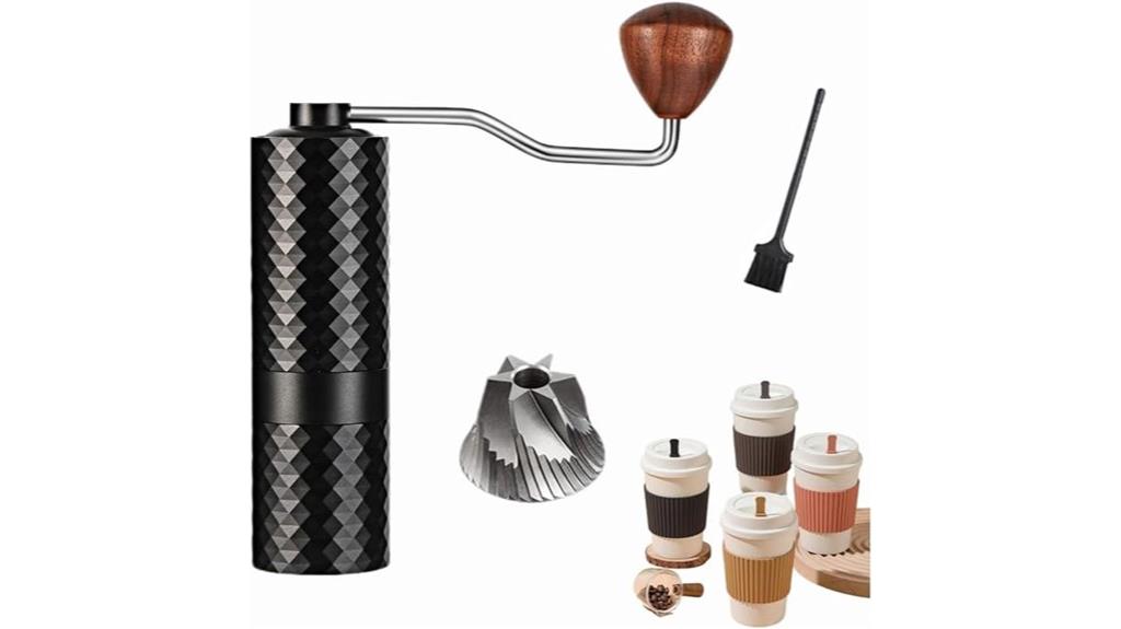 adjustable burr coffee grinder