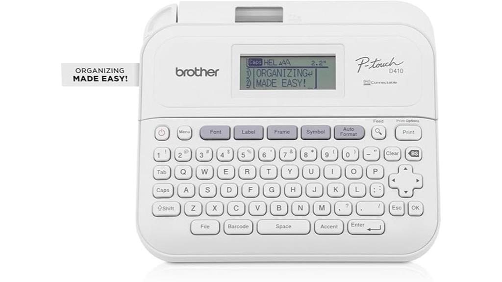 advanced label maker device