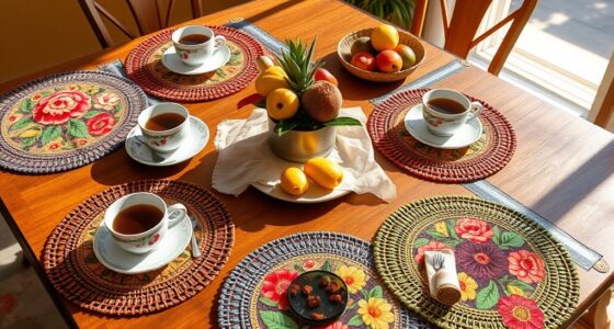 affordable coffee placemats for parties