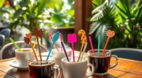 affordable coffee stirrers selection