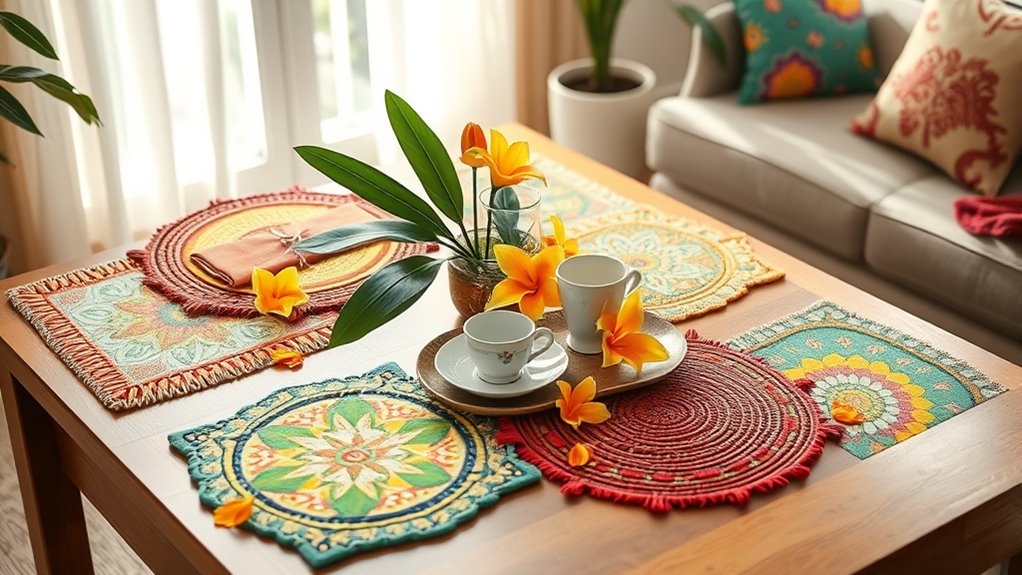 affordable durable aesthetic placemats