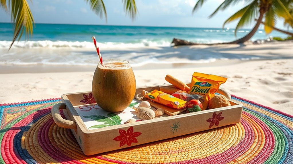 affordable vacation coffee trays