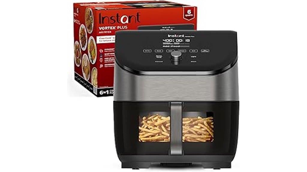 air fryer with odor elimination