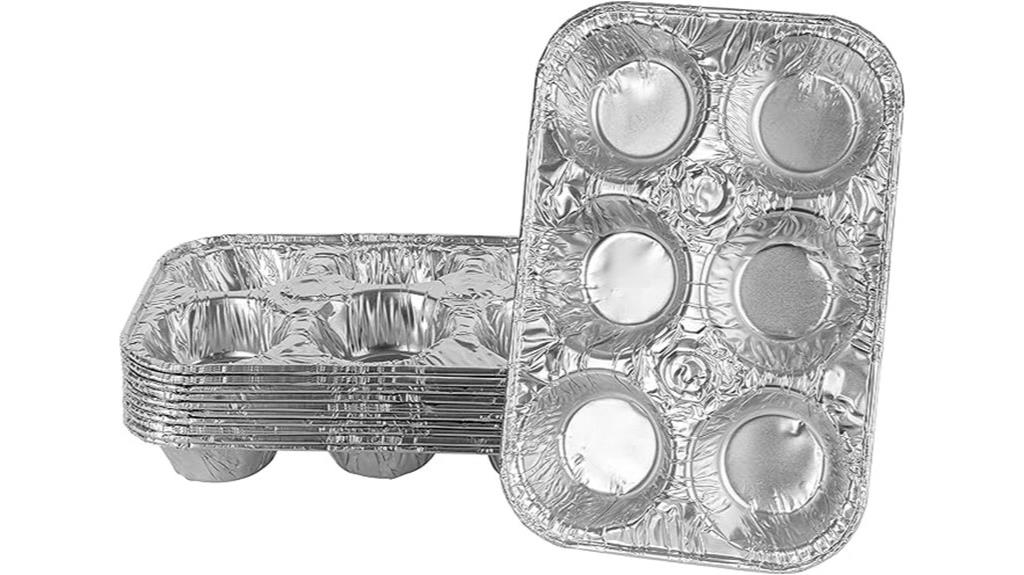 aluminum foil muffin pans