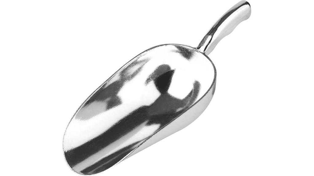 aluminum ice scoop 12 oz
