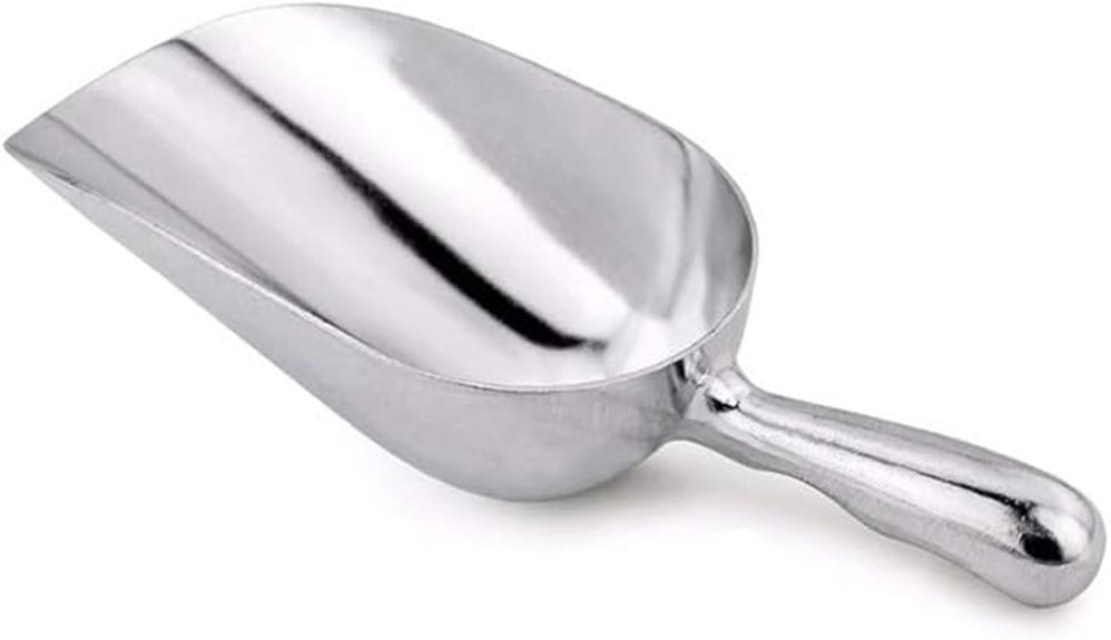aluminum utility scoops available