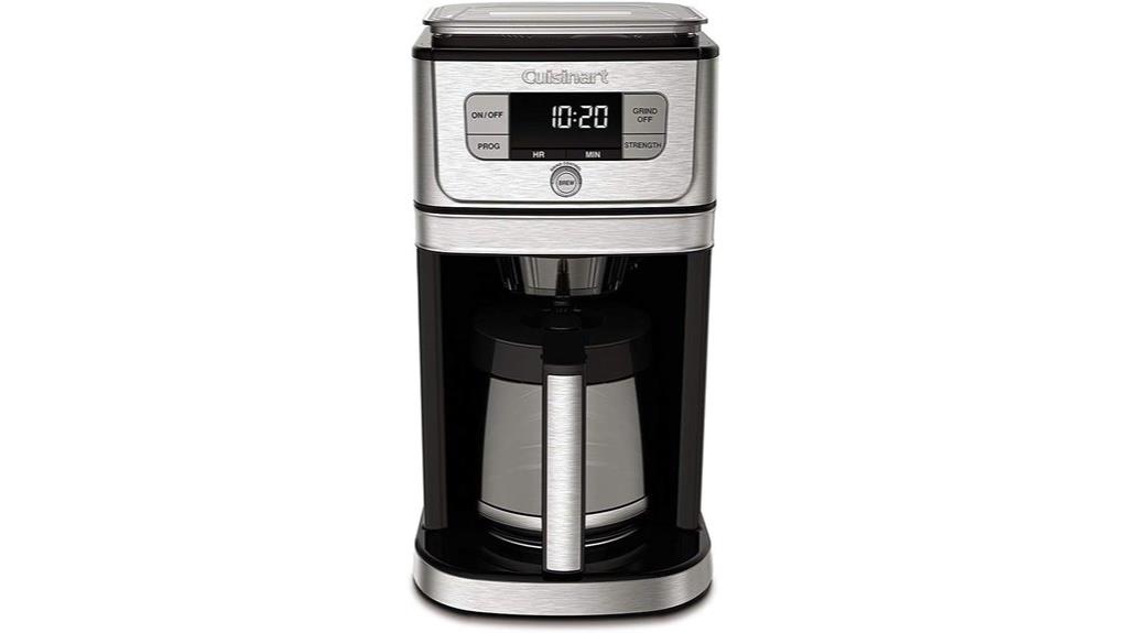 automatic burr coffee maker