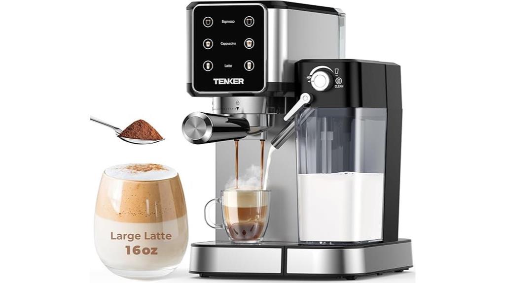 automatic milk frother espresso