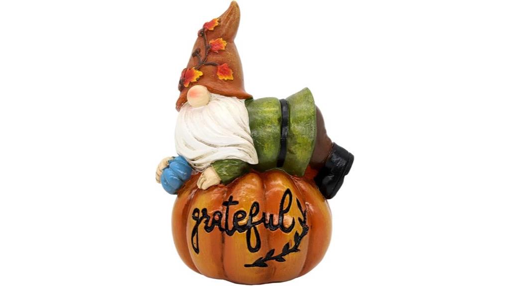 autumn gnome centerpiece decor
