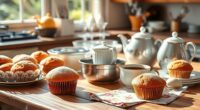 bakeware for coffee muffins