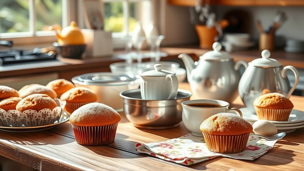 bakeware for coffee muffins