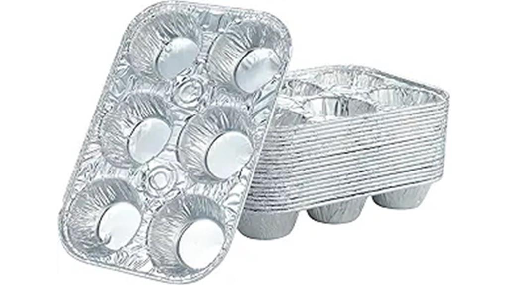 baking aluminum muffin pans