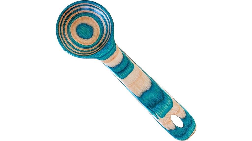 bamboo coffee scoop collection