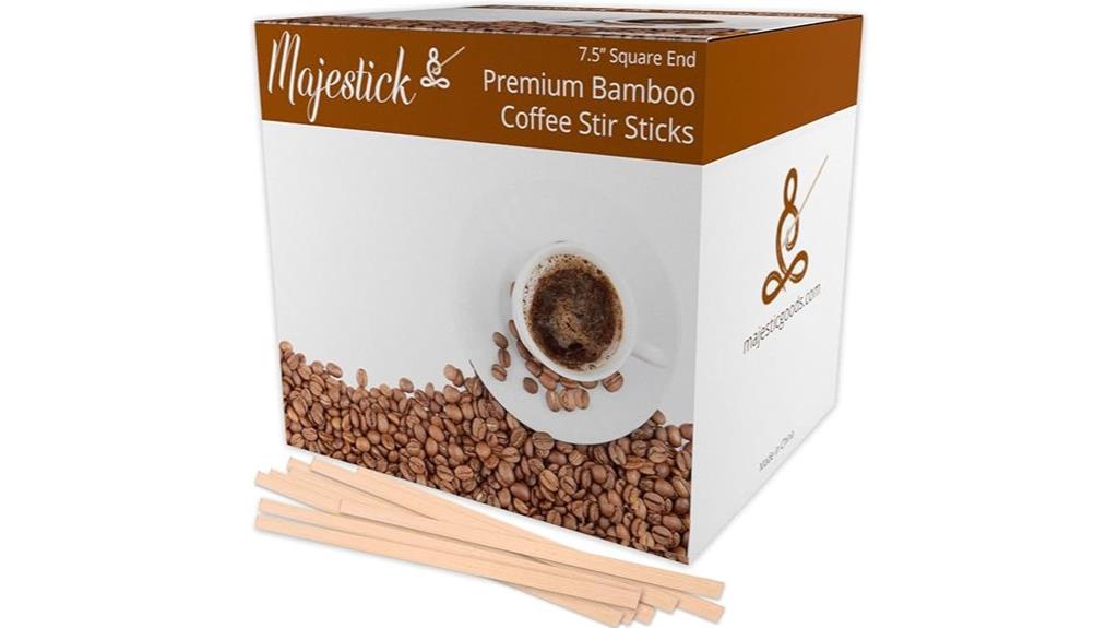 bamboo coffee stir sticks