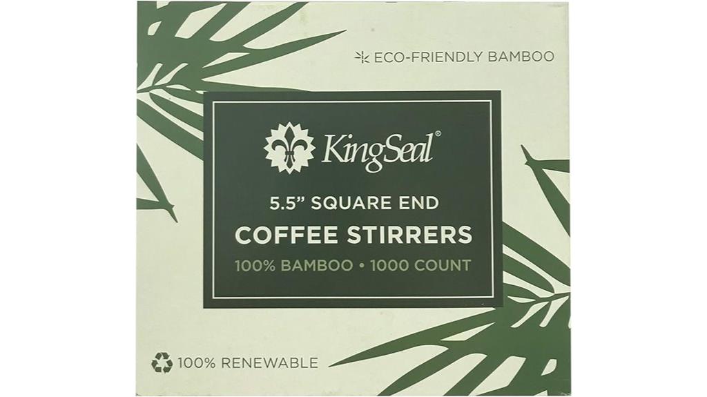 bamboo coffee stirrers bulk
