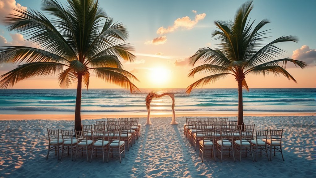 beach wedding venue selection