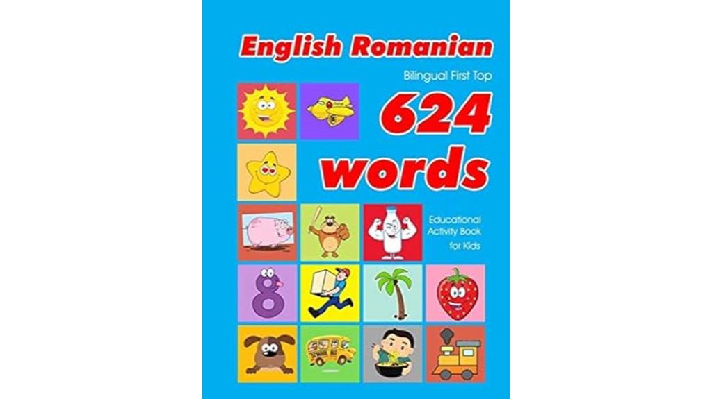 bilingual educational activity book