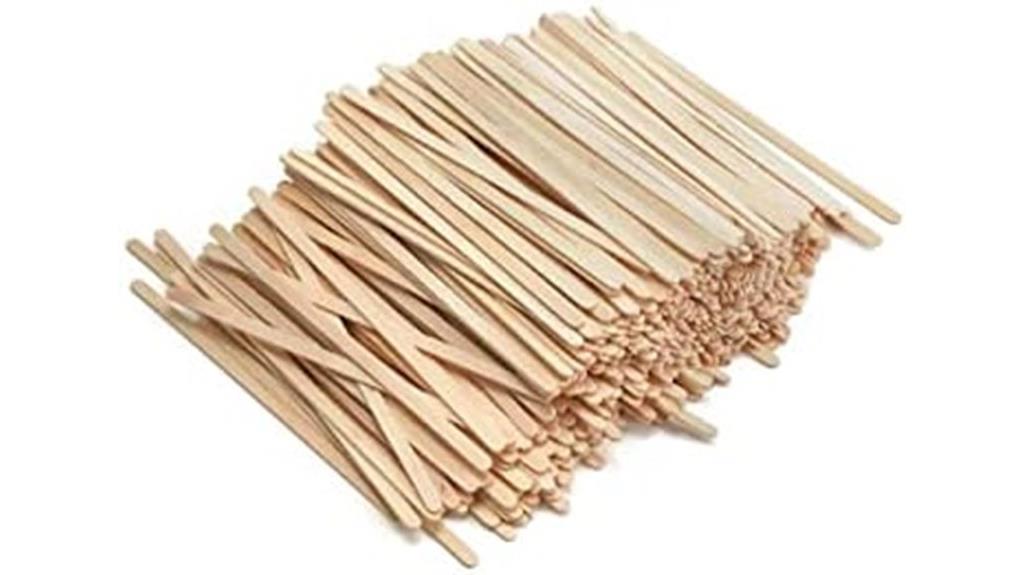 biodegradable wooden coffee stirrers