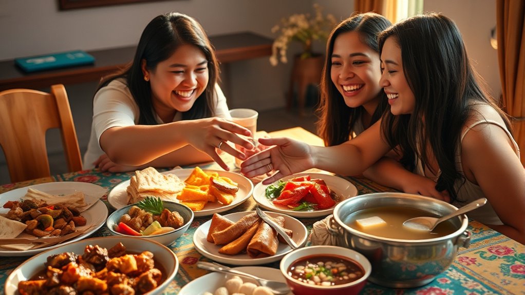 bonding through shared meals