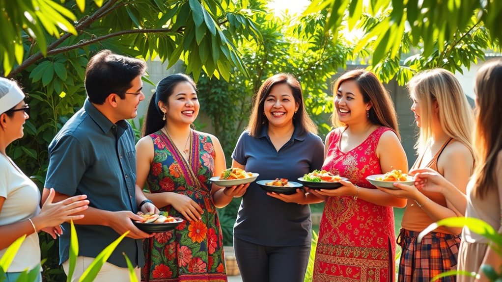building cross cultural connections together