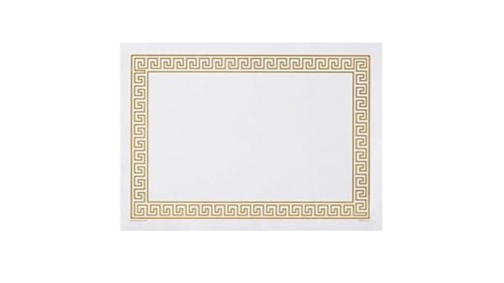 bulk greek key placemats