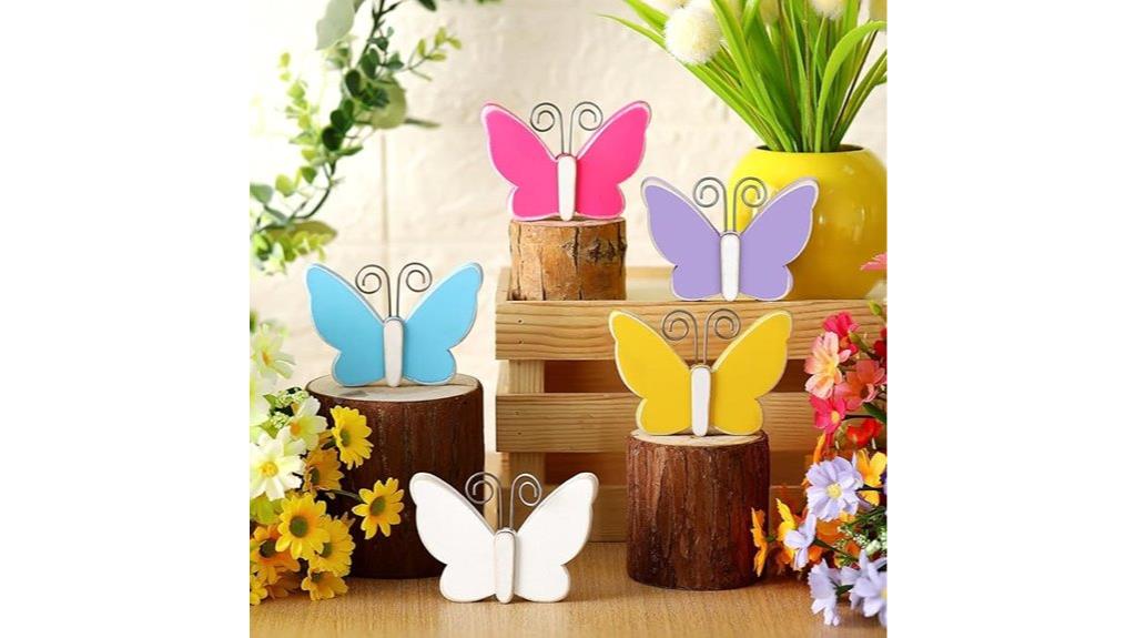 butterfly themed table centerpiece