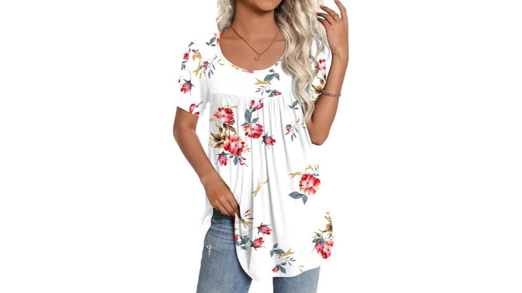 cathy summer tunic tops