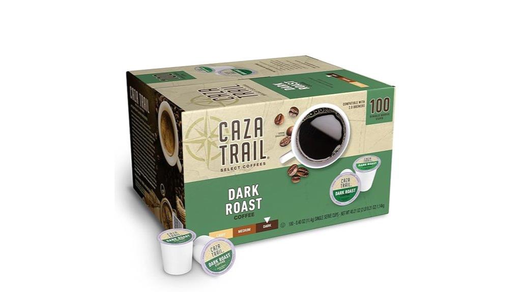 caza trail dark roast