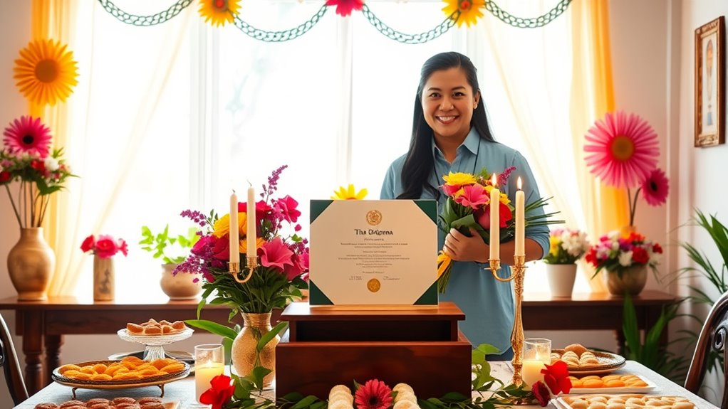 celebrate educational achievements together