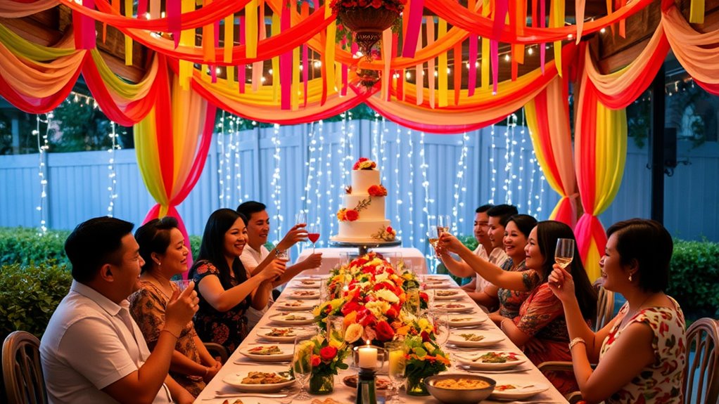 celebrate with family and friends