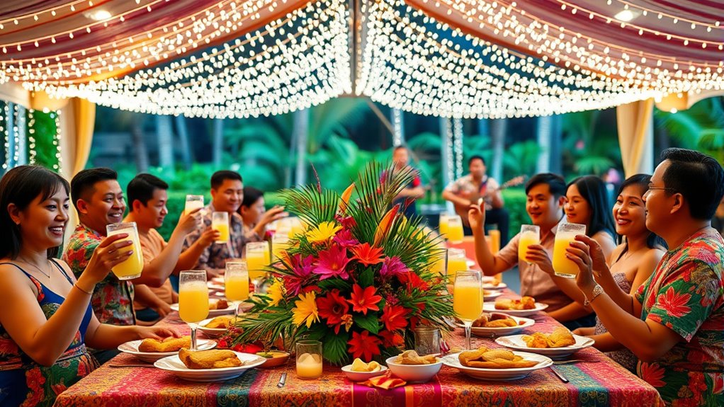 celebrate with filipino traditions