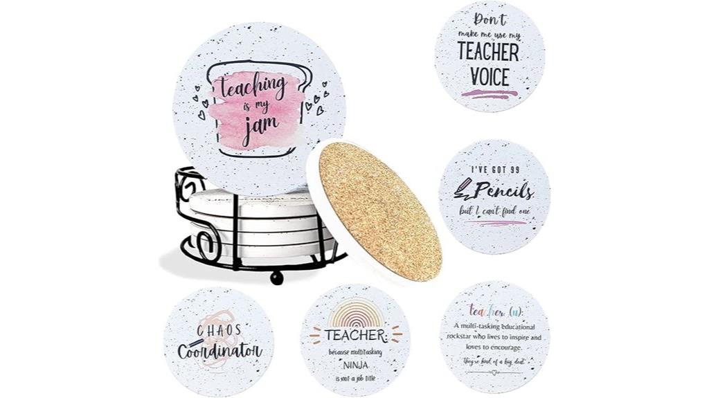 ceramic coasters gift set