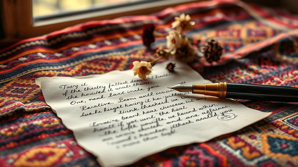 cherished connections through letters