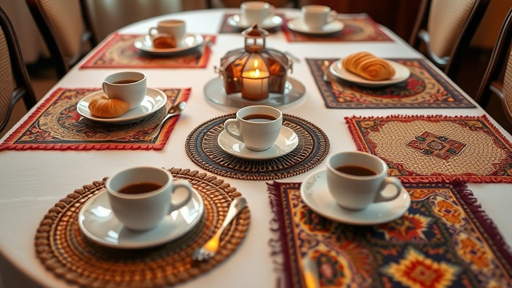 choosing quality coffee placemats