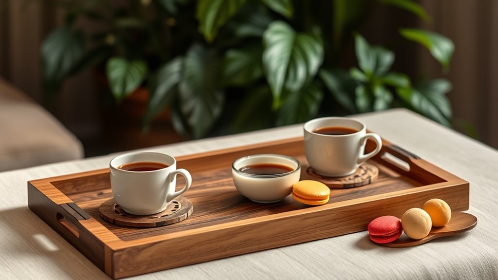 choosing stylish functional trays