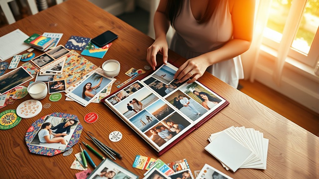 chronological organization of memories