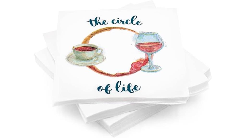 circle of life napkins