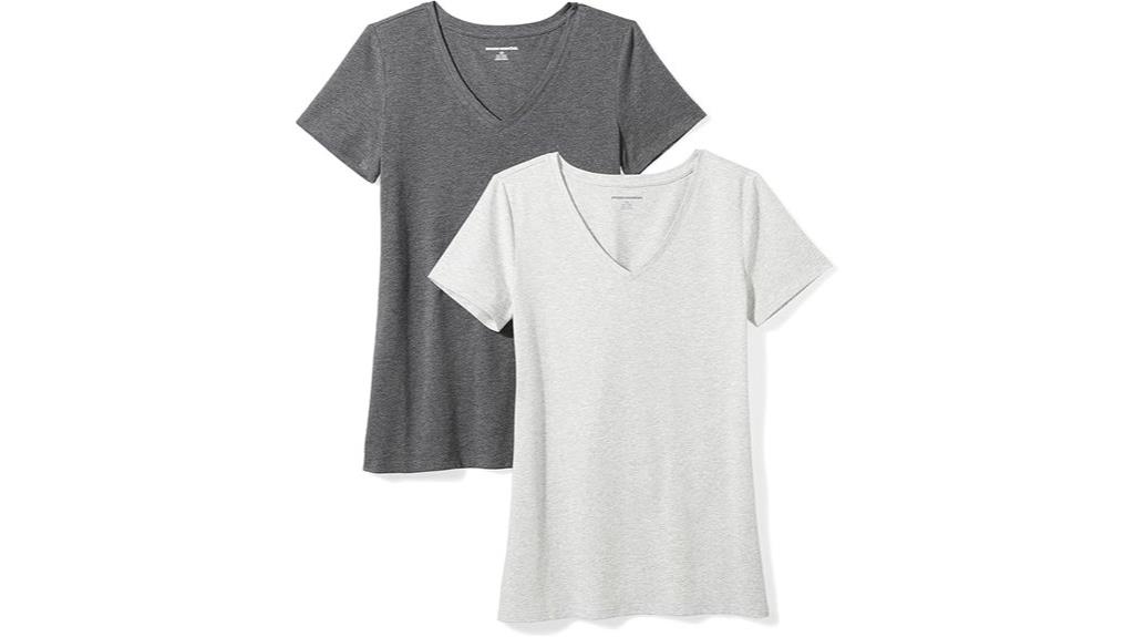 classic fit v neck t shirts