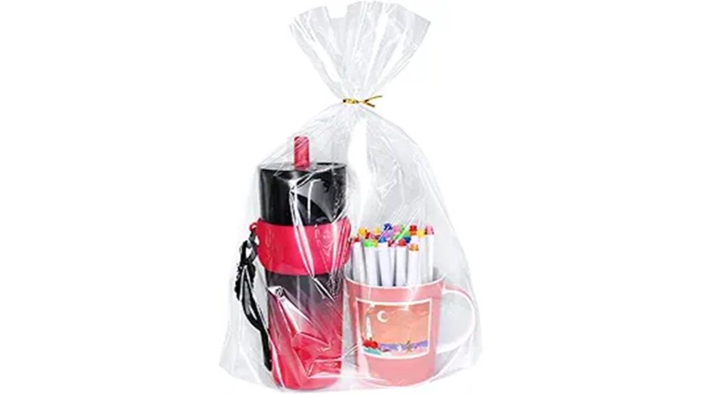 clear plastic goodie bags