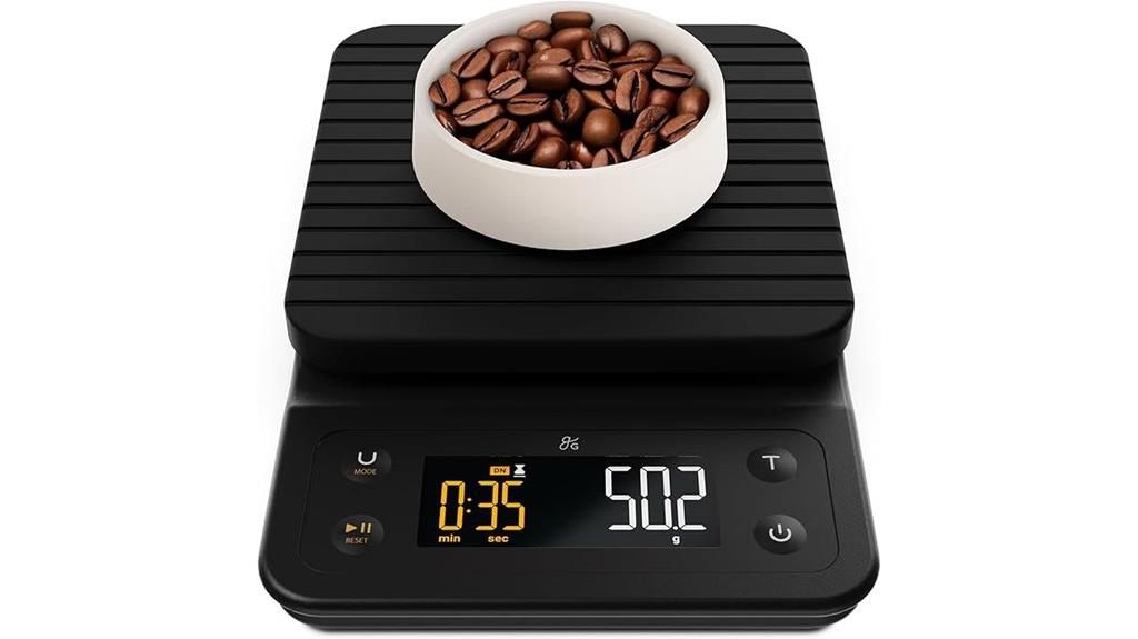 coffee scale with timer