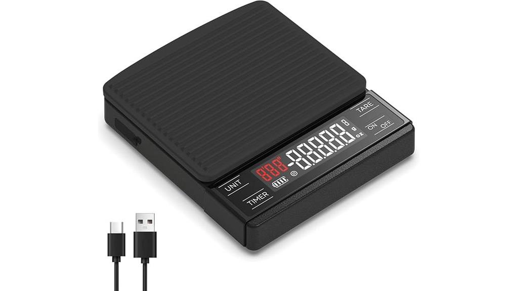 coffee scale with timer