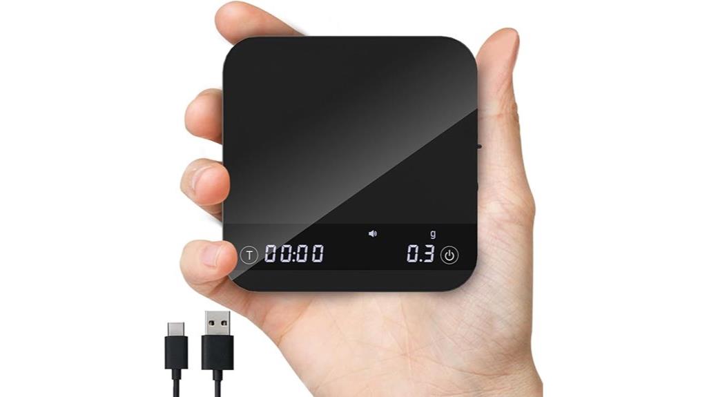 coffee scale with timer