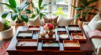 coffee table tray gifts